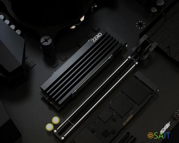 Радиатор для SSD ID-Cooling Zero M05 черный алюминий Ret