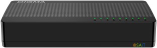 Коммутатор Digma DSW-308FE (L2) 8x100Мбит/с неуправляемый