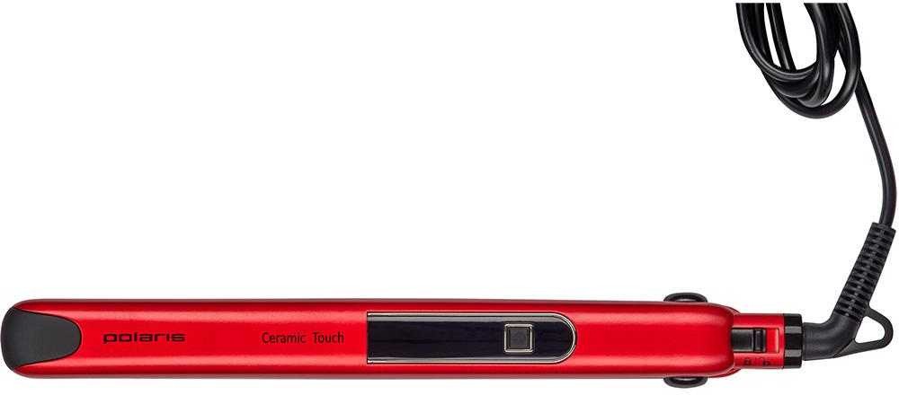 Щипцы Polaris PHS 2599KT 45Вт красный макс.темп.:220С покрытие:керамическое
