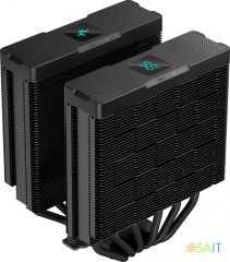 Устройство охлаждения(кулер) Deepcool AG620 Bk ARGB Soc-AM5/AM4/1200/1700/1851 черный/белый 4-pin 15-29dB Al+Cu 260W 1300gr Ret (R-AG620-BKANMN-G-2)