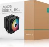 Устройство охлаждения(кулер) Deepcool AG620 Bk ARGB Soc-AM5/AM4/1200/1700/1851 черный/белый 4-pin 15-29dB Al+Cu 260W 1300gr Ret (R-AG620-BKANMN-G-2)