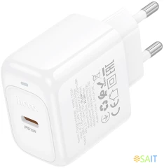 Сетевое зар./устр. Hoco CS53A Surplus 25W 3A (PD) белый (31488)