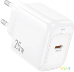 Сетевое зар./устр. Hoco CS53A Surplus 25W 3A (PD) белый (31488)