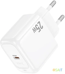 Сетевое зар./устр. Hoco CS53A Surplus 25W 3A (PD) белый (31488)