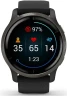 Смарт-часы Garmin Venu 2 33мм 1.3" AMOLED корп.черный рем.черный разм.брасл.:135-200мм (010-02430-11)