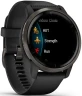 Смарт-часы Garmin Venu 2 33мм 1.3" AMOLED корп.черный рем.черный разм.брасл.:135-200мм (010-02430-11)