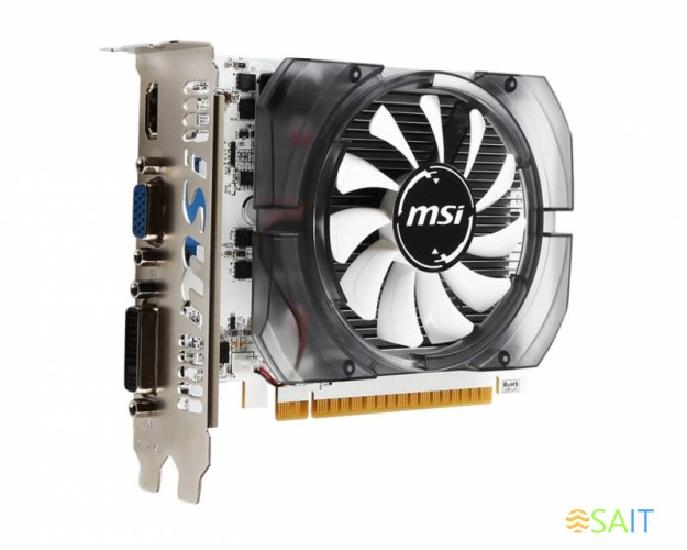 Видеокарта MSI PCI-E 2.0 N730-4GD3V2 NVIDIA GeForce GT 730 4Gb 128bit DDR3 700/1000 DVIx1 HDMIx1 CRTx1 HDCP Ret