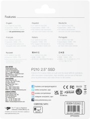 Накопитель SSD Patriot SATA-III 256GB P210S256G25 P210 2.5"