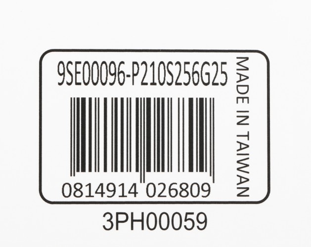 Накопитель SSD Patriot SATA-III 256GB P210S256G25 P210 2.5"