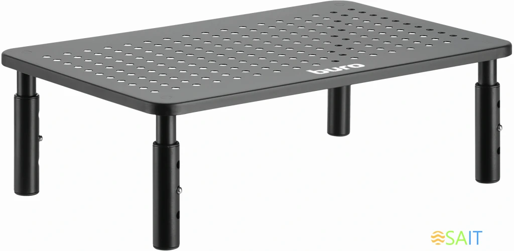 Подставка под монитор Buro BU-MS130 черный