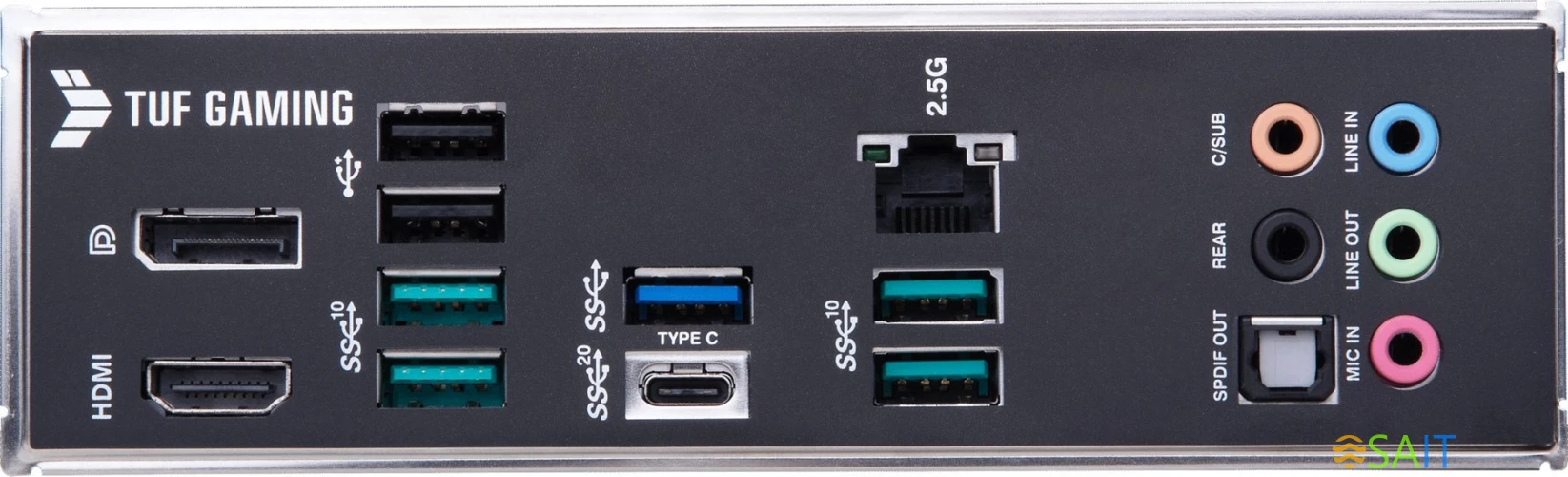 Материнская плата Asus TUF GAMING B660M-PLUS D4 Soc-1700 Intel B660 4xDDR4 mATX AC`97 8ch(7.1) 2.5Gg RAID+HDMI+DP