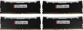 Память DDR4 4x32GB 3600MHz Kingston KF436C18RB2AK4/128 Fury Renegade RGB RTL Gaming PC4-28800 CL18 DIMM 288-pin 1.35В dual rank с радиатором Ret