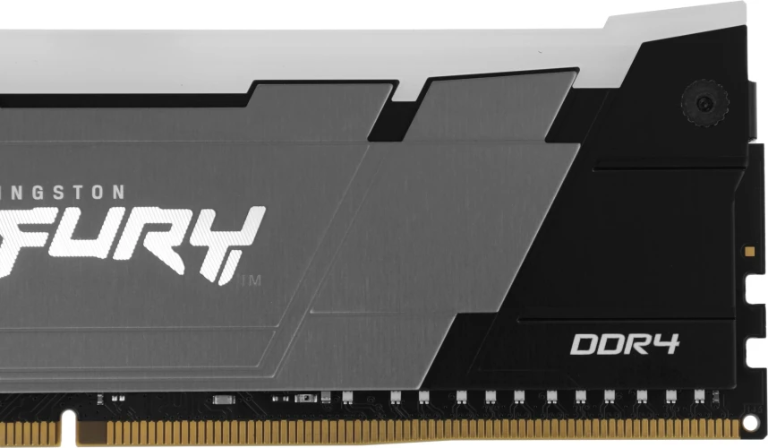 Память DDR4 4x32GB 3600MHz Kingston KF436C18RB2AK4/128 Fury Renegade RGB RTL Gaming PC4-28800 CL18 DIMM 288-pin 1.35В dual rank с радиатором Ret