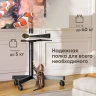 Стойка для телевизора Onkron TS1137 черный 23"-60" макс.45кг напольный мобильный