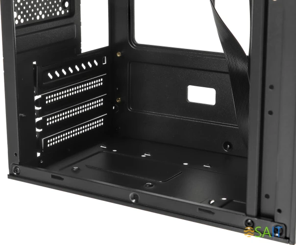 Корпус Accord ACC-259 черный без БП mATX 1x80mm 2xUSB2.0 audio