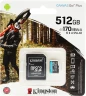 Флеш карта microSDXC 512GB Kingston SDCG3/512GB Canvas Go! Plus + adapter