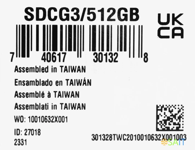 Флеш карта microSDXC 512GB Kingston SDCG3/512GB Canvas Go! Plus + adapter