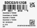 Флеш карта microSDXC 512GB Kingston SDCG3/512GB Canvas Go! Plus + adapter
