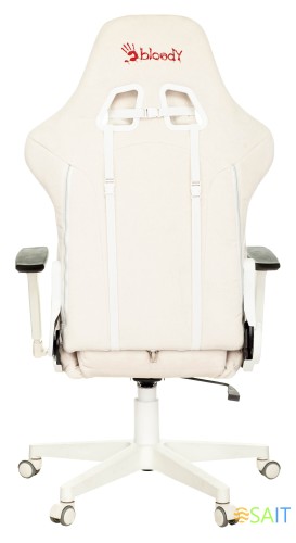 Кресло игровое A4Tech Bloody GC-320 белый сиденье белый крестов.
