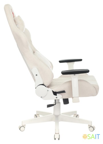 Кресло игровое A4Tech Bloody GC-320 белый сиденье белый крестов.