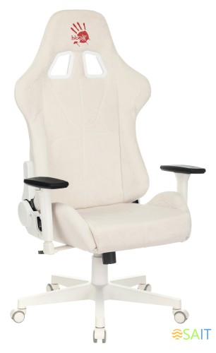 Кресло игровое A4Tech Bloody GC-320 белый сиденье белый крестов.