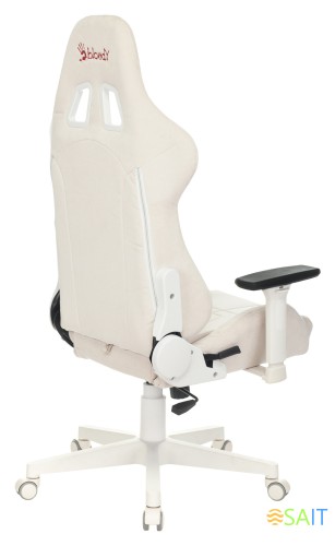 Кресло игровое A4Tech Bloody GC-320 белый сиденье белый крестов.