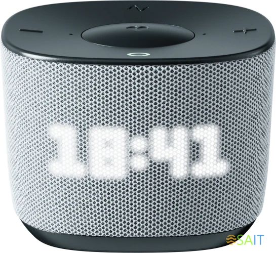 Умная колонка Sber Boom Home SBDV-00171G Салют серый 8W Mono BT/Wi-Fi (без.бат)