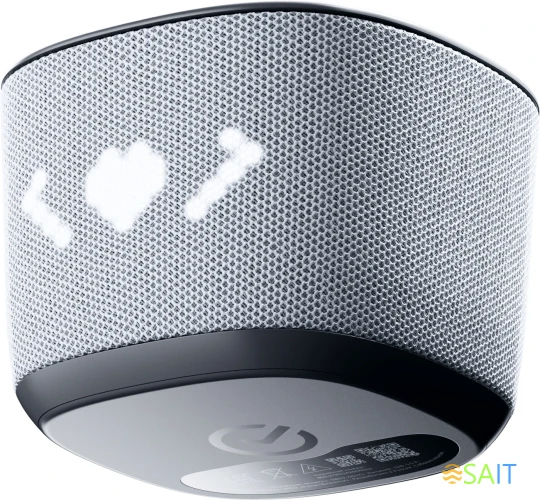 Умная колонка Sber Boom Home SBDV-00171G Салют серый 8W Mono BT/Wi-Fi (без.бат)