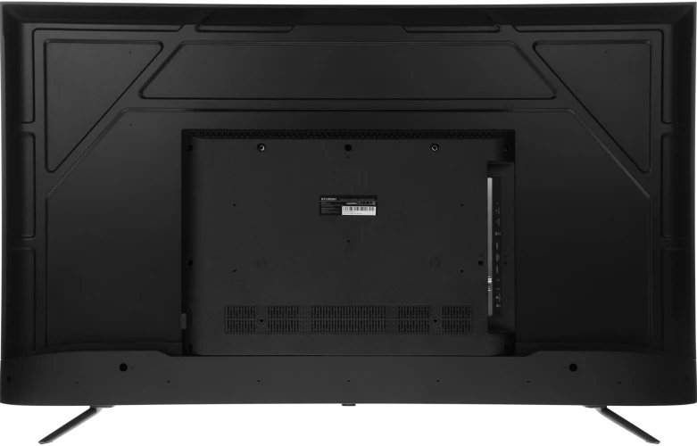 Телевизор LED Hyundai 55" H-LED55BU7100 WebOS Frameless Metal серый/серый 4K Ultra HD 60Hz MEMC DVB-T DVB-T2 DVB-C DVB-S DVB-S2 USB WiFi Smart TV