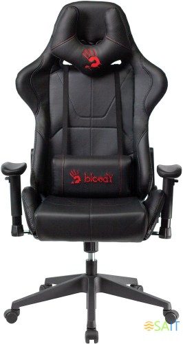 Кресло игровое A4Tech Bloody GC-500 черный эко.кожа крестов.
