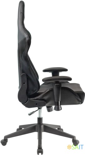 Кресло игровое A4Tech Bloody GC-500 черный эко.кожа крестов.