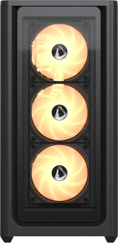 Корпус Formula Air Power G9 Duo черный без БП ATX 12x120mm 3x140mm 2xUSB3.0 audio bott PSU