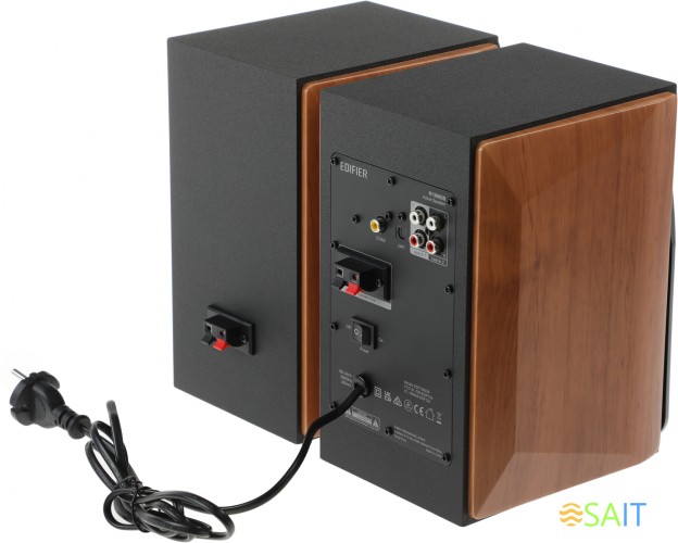 Колонки Edifier R1380DB 2.0 светлое дерево/черный 42Вт BT