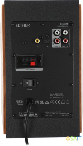 Колонки Edifier R1380DB 2.0 светлое дерево/черный 42Вт BT