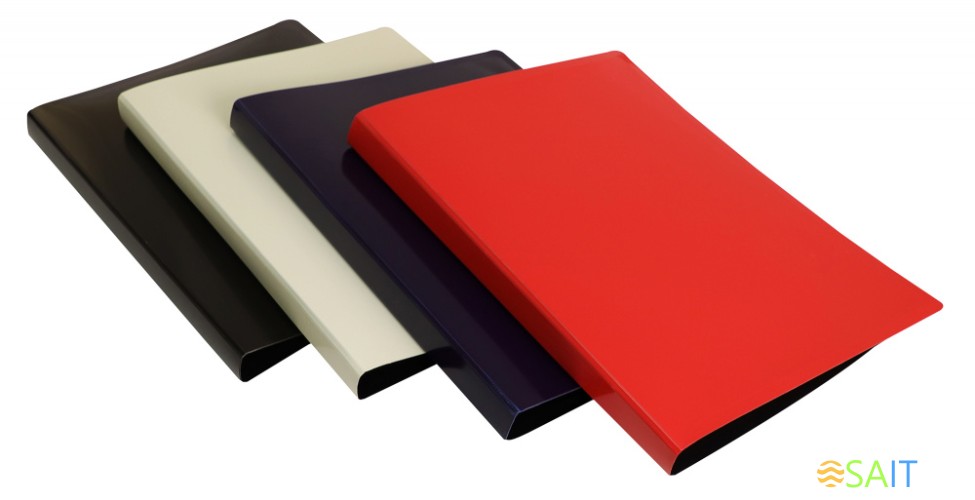 Папка метал.пруж.скоросш. Бюрократ DeLuxe DL07PMILK A4 пластик 0.7мм кор.27мм молочный