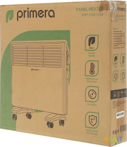 Конвектор Primera PHP-1000-MXB 1000Вт белый