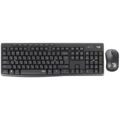 Комплект (клавиатура + мышь) Logitech Wireless MK295 Silent Combo