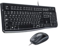 Клавиатура + мышь Logitech MK120 клав:черный мышь:черный/серый USB (920-002589)