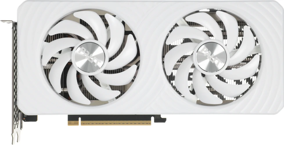 Видеокарта Palit PCI-E 5.0 PA-RTX5060TI WHITE OC NVIDIA GeForce RTX 5060TI 16Gb 128bit GDDR7 2407/28000 HDMIx1 DPx3 HDCP Ret