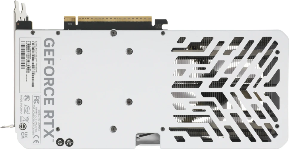 Видеокарта Palit PCI-E 5.0 PA-RTX5060TI WHITE OC NVIDIA GeForce RTX 5060TI 16Gb 128bit GDDR7 2407/28000 HDMIx1 DPx3 HDCP Ret