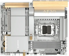 Материнская плата Gigabyte X870E AERO X3D WOOD Socket AM5 AMD X870E 4xDDR5 ATX AC`97 8ch(7.1) 2x5Gg RAID+HDMI