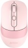 Мышь A4Tech Fstyler FB10CS розовый оптическая 2000dpi silent беспров. BT/Radio USB 4but (FB10CS USB BABY PINK)