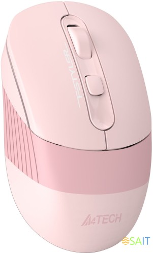 Мышь A4Tech Fstyler FB10CS розовый оптическая 2000dpi silent беспров. BT/Radio USB 4but (FB10CS USB BABY PINK)