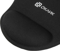 Коврик для мыши Оклик OK-RG0550-BK Мини черный 220x195x20мм