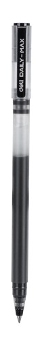 Ручка гелев. Deli Daily Max EG16-BK черн/прозрачный d=0.5мм черн. черн.