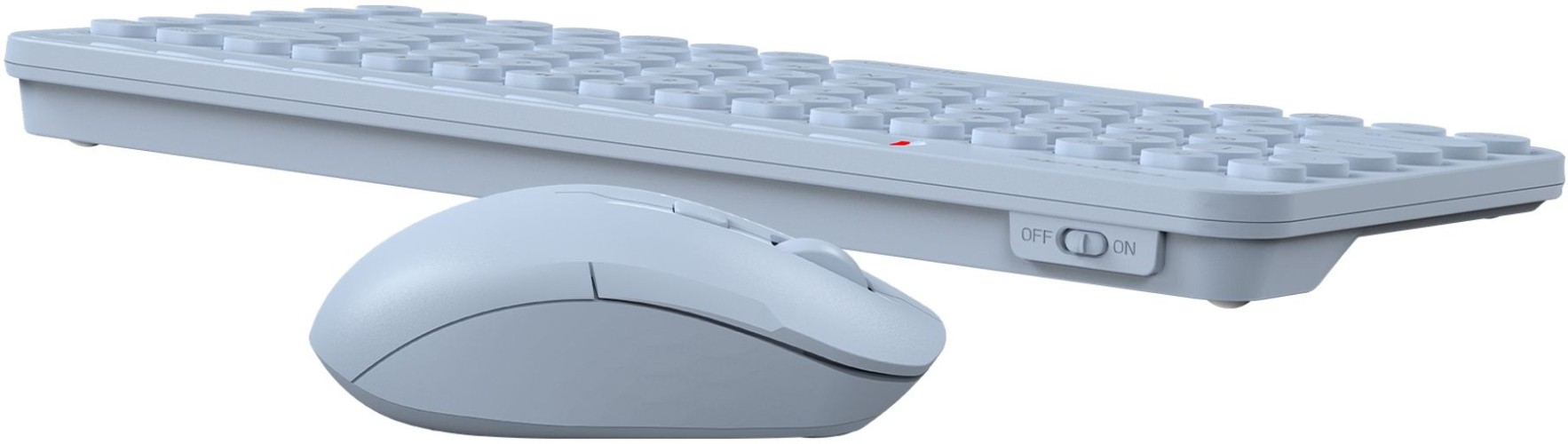 Клавиатура + мышь A4Tech Fstyler FG3200 Air клав:синий мышь:синий USB беспроводная slim Multimedia