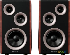 Колонки Оклик OK-117 BT 2.0 черный 80Вт BT