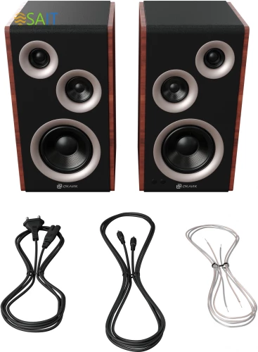 Колонки Оклик OK-117 BT 2.0 черный 80Вт BT