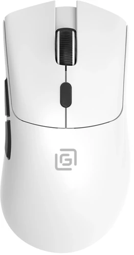 Мышь Оклик 801GW белый оптическая 10000dpi беспров. BT/Radio USB для ноутбука 6but