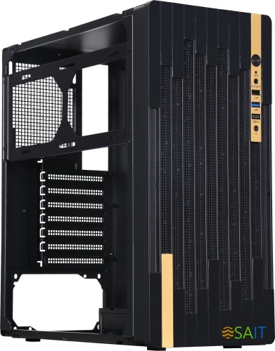 Корпус Accord ACC-188R2 черный без БП ATX 4x120mm 1xUSB2.0 1xUSB3.0 1xUSB3.1 audio